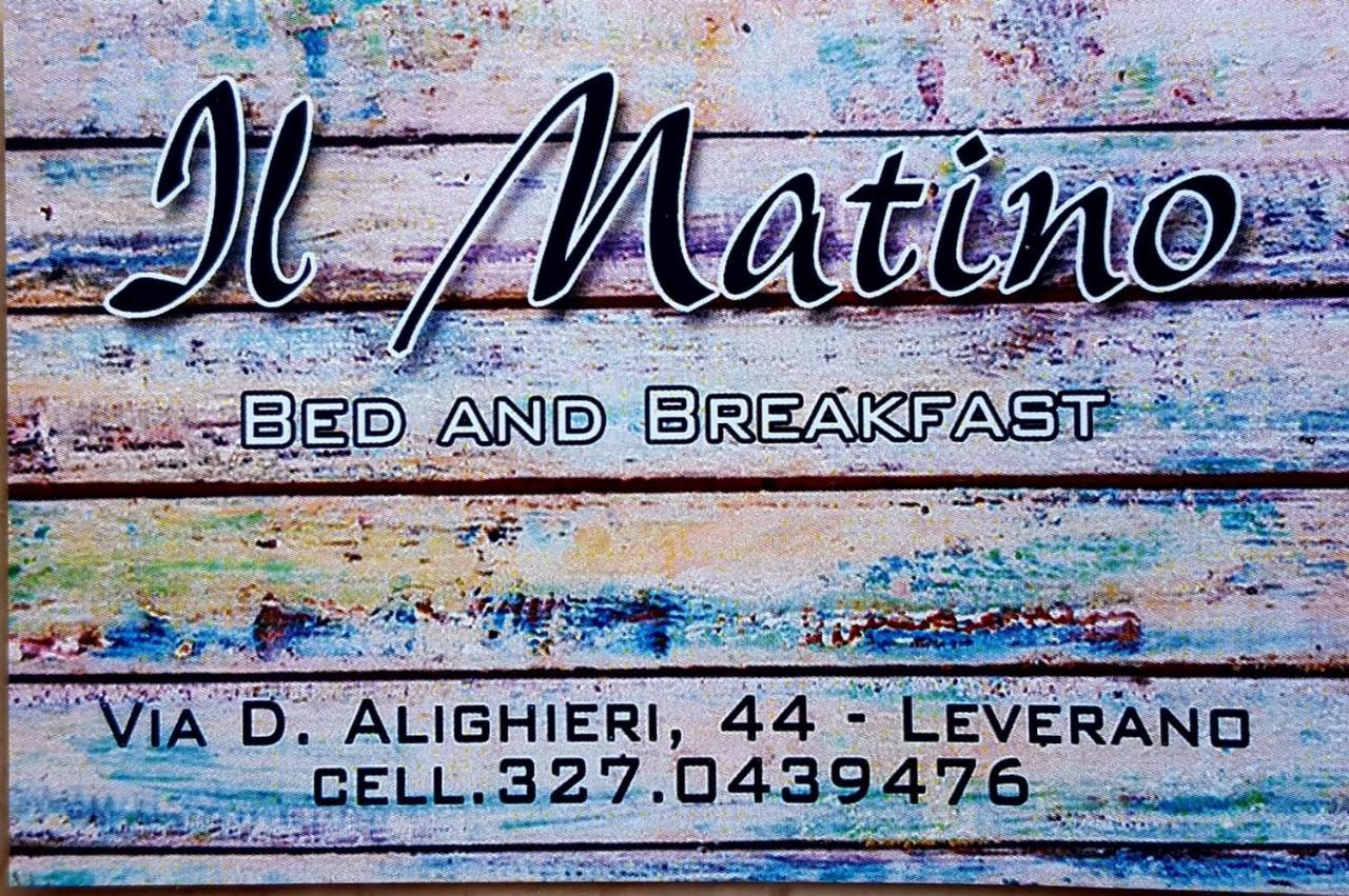 Il Matino Acomodação com café da manhã Leverano Exterior foto